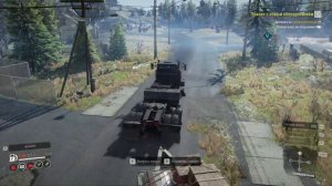 SnowRunner - Прохождение миссии ( Прицеп с новым оборудованием ) Maine, USA - Challenging game mode