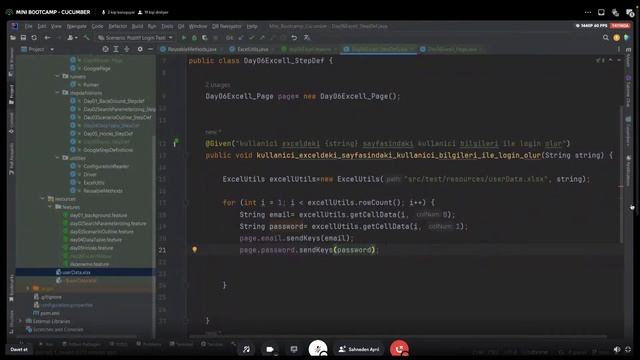 Java Selenium Cucumber 6. Bölüm Excel смотреть онлайн