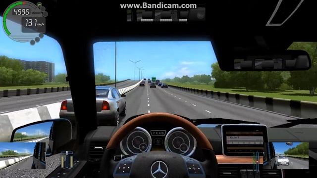 City Car Driving Mercedes Benz G65 AMG смотреть онлайн