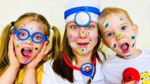 Лера притворяется что у неё стикерная ветрянка