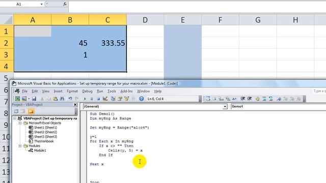 Excel VBA Tips n Tricks #5 Fill a List From Non-Blank Cells - Going Down OR Over смотреть онлайн