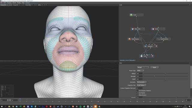 Multi Expression Base Mesh - Wrapping Method смотреть онлайн