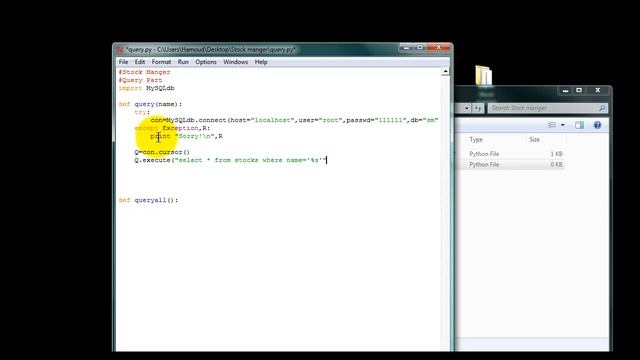 MySQLdb+Python:7 смотреть онлайн