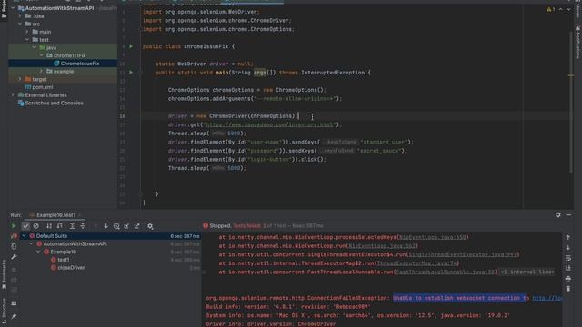 Chrome v111.x.xx Launch issue with Latest Selenium 4 WebDriver смотреть онлайн
