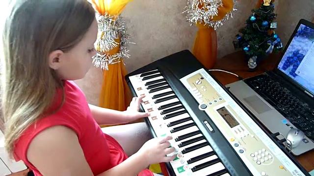 Программа Софт Моцарт. Играет звуками аккордеона. Ксения, 8 лет.