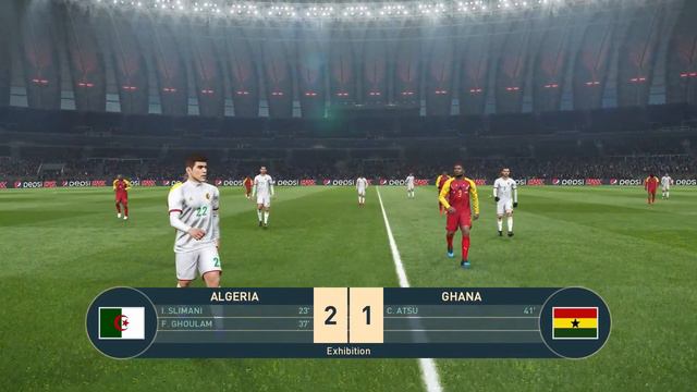 Algeria vs Ghana ● International Friendly Match | 5 January 2022 Gameplay смотреть онлайн