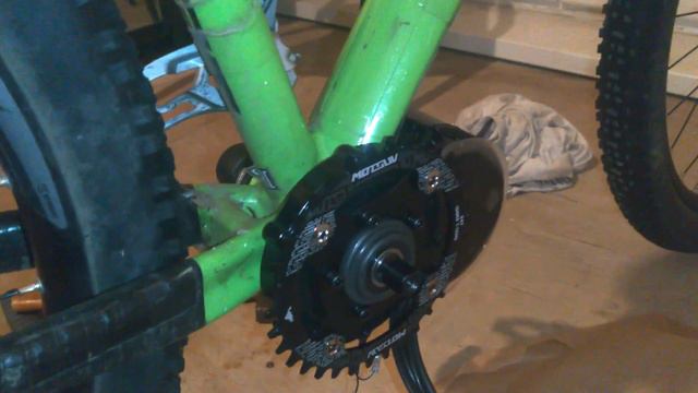 Установка кареточного мотора Bafang BBS02B 750W и максимальная скорость