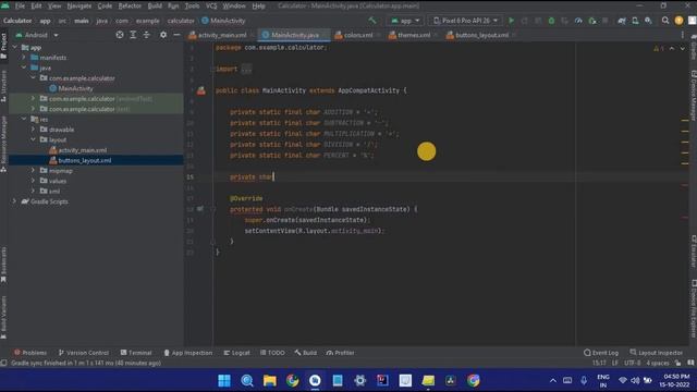 Calculator App in Android Studio using Java | Android Knowledge смотреть онлайн