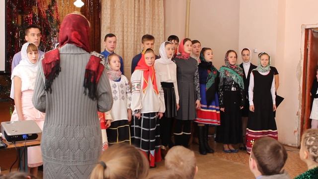 Рождество в воскресной школе. Песня2. Эртиль смотреть онлайн
