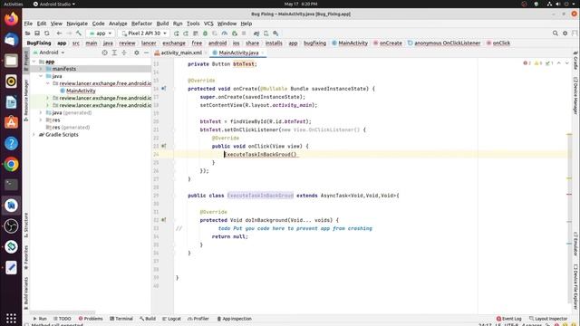 How to fix android.os.NetworkOnMainThreadException? смотреть онлайн
