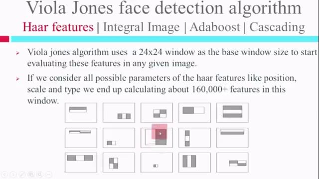 Viola Jones algorithm for face detection Explained смотреть онлайн