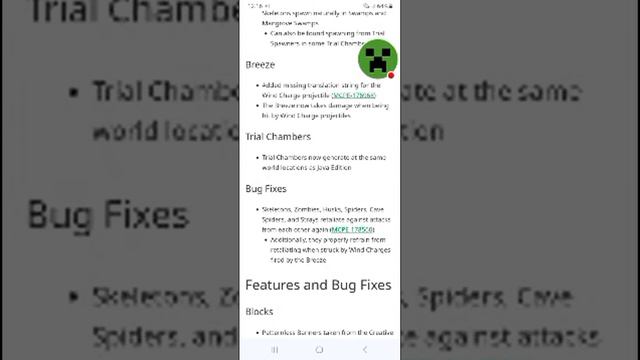 Minecraft Preview 1.20.70.24 Changelog 🔴 смотреть онлайн