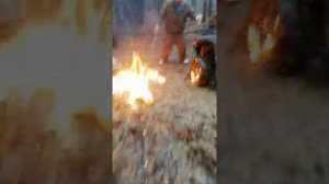 Как правильно накачать колесо в лесу на квадроцикле