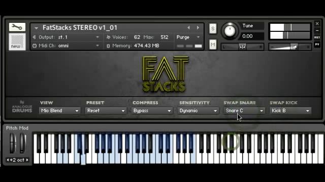 Fat Stacks - features and presets in Kontakt смотреть онлайн