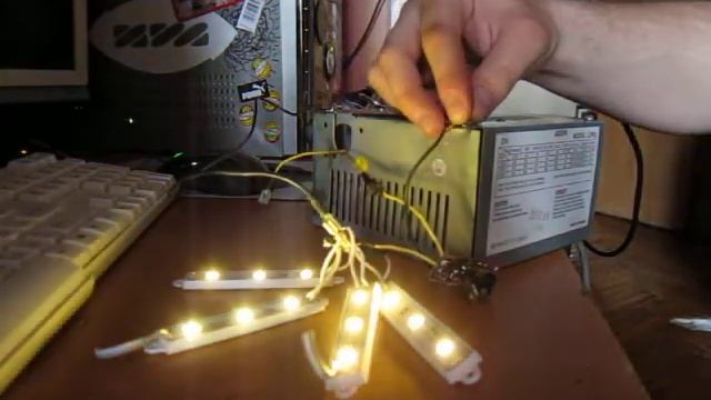 LED - плавный розжиг и затухание смотреть онлайн