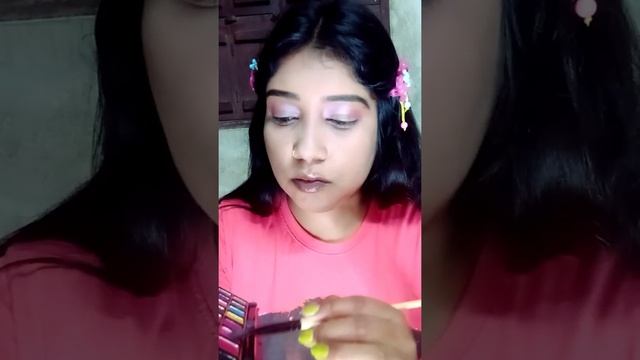 Pink Glam Makeup Look/Step By Step Pink Makeup Look For Beginners смотреть онлайн