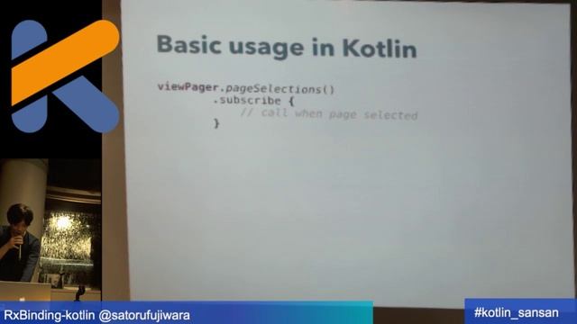 RxBinding-kotlin @satorufujiwara #kotlin_sansan смотреть онлайн