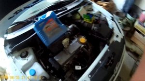 лада гранта (первая замена масла)