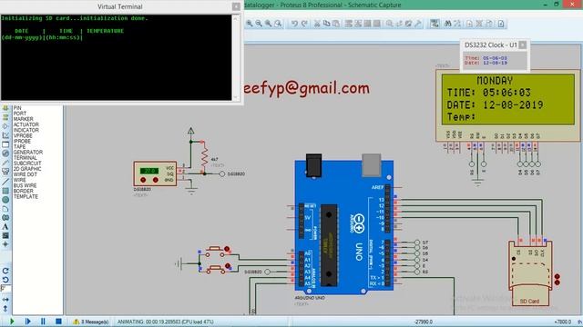 Arduino SD Card | Real time clock | Data Logger | Energy Meter | Temperature Reader смотреть онлайн