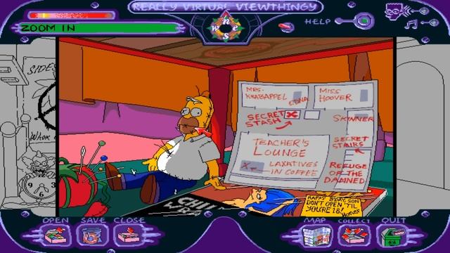 Oney Plays The Simpsons: Virtual Springfield WITH FRIENDS смотреть онлайн