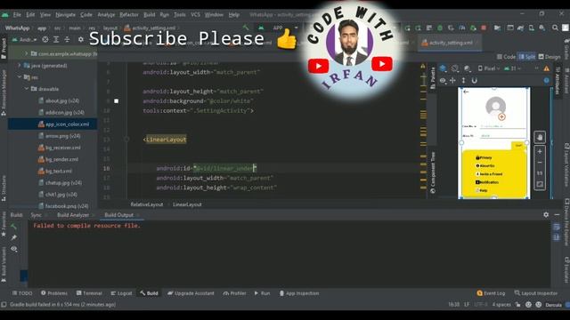 Failed to Compile Resource file in Android Studio #androiddevelopment#androidstudio #android смотреть онлайн