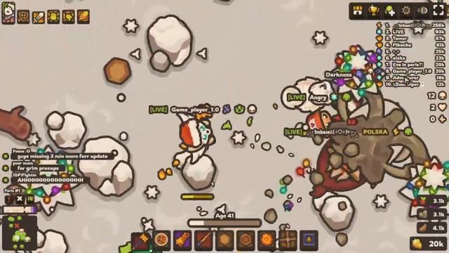 ?Taming Io - LIVE - Fighting Grim Reapers