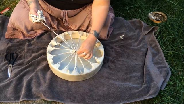 Making the Harmonic Shamanic Drum with Gaia's Workshop смотреть онлайн