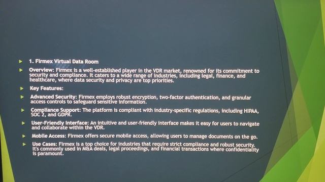 5 Leading Virtual Data Rooms Your Key to Secure Data Transfer смотреть онлайн