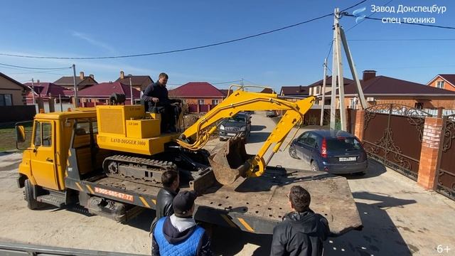 Отзыв мини экскаватор LandDigger г Липецк отгрузка клиенту прямо с объекта смотреть онлайн