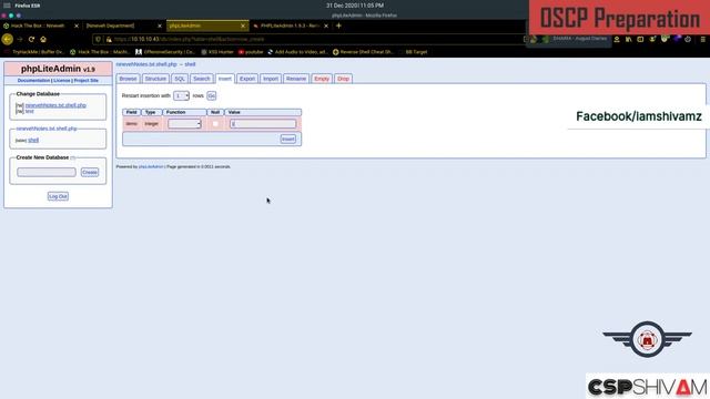 HTB Nineveh walkthrough - OSCP Preparation смотреть онлайн