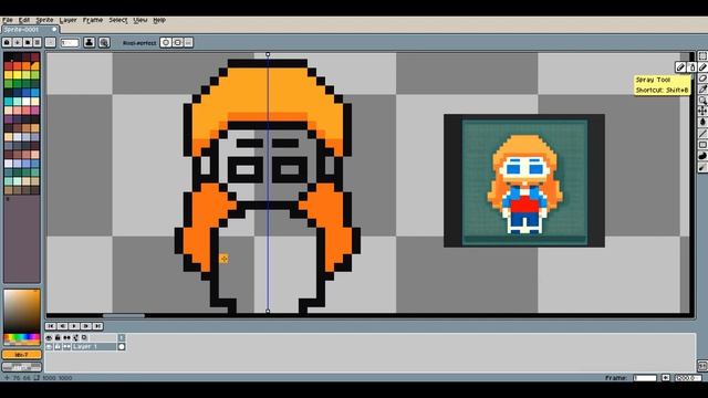 Рисую Pixel Art с помощью нейросети Stable Diffusion смотреть онлайн
