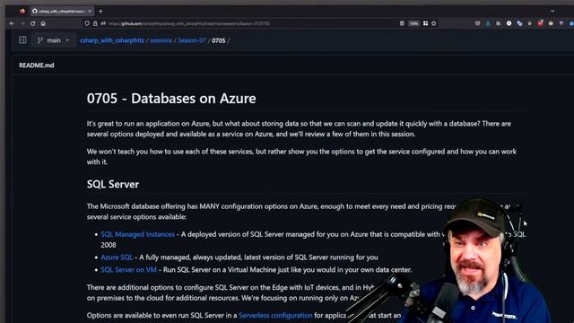 Learn C# with CSharpFritz - C#, Azure, and Databases смотреть онлайн