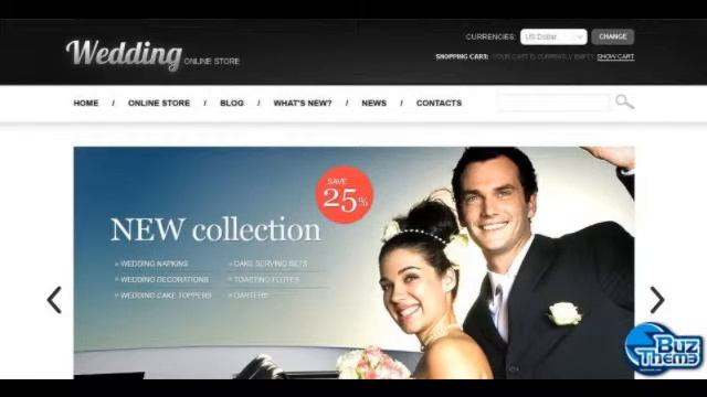 Download Wedding Shop VirtueMart Template by Di TM смотреть онлайн