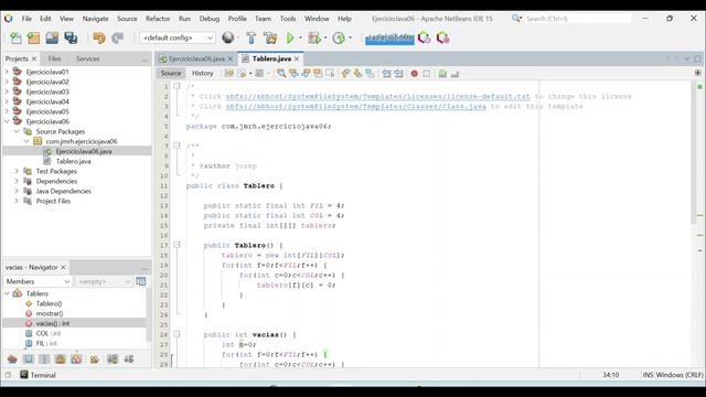 Ejercicio Java. "Juego 2048" (1 de 3) - Práctica con Matrices Java смотреть онлайн
