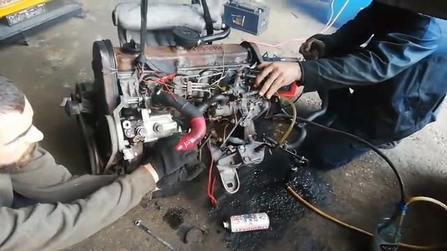 Audi 100 2.0D маркировка двигателя CN смотреть онлайн