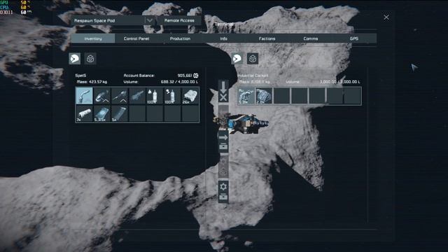 Space Engineers | Building an Asteroid Base - Survival Mode P4 смотреть онлайн