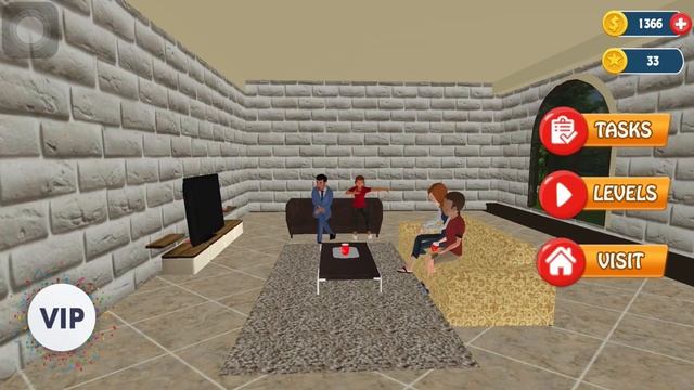 Dream Family Sim - Mommy Story Virtual Life | Gameplay Walkthrough Part 11 (iOS, Android) смотреть онлайн