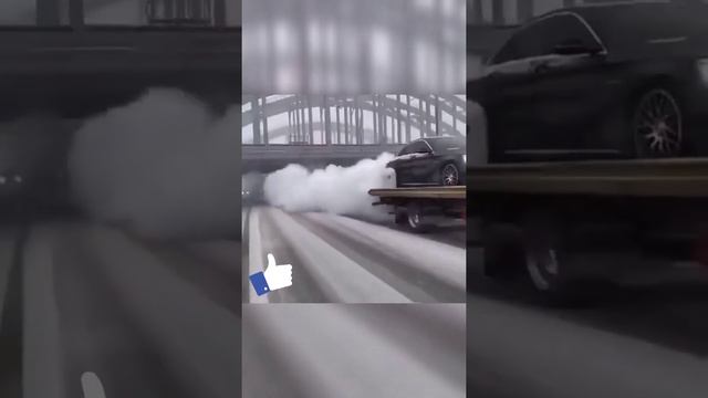 бернаут на эвакуаторе ? смотреть онлайн