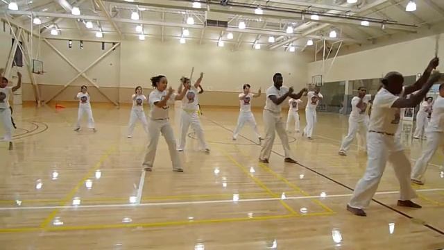 Maculele lesson Part 1 - Capoeira Narahari - Mestre Beiçola смотреть онлайн