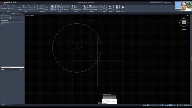 AutoCAD for beginners. Lesson 1. смотреть онлайн