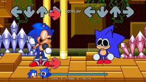 FNF Sliced Vs Corrupted Annoying Orange Glitch -But Different Characters Sing It🎵(Everyone Sings)