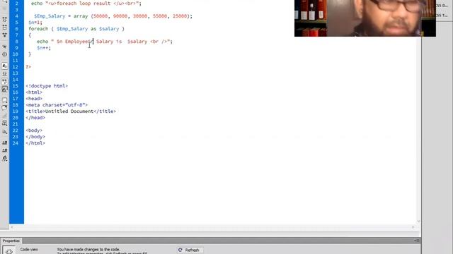 PHP Class 16 sir masoood | Chapter-07 | foreach Loops | nested loops | Urdu | Hindi смотреть онлайн