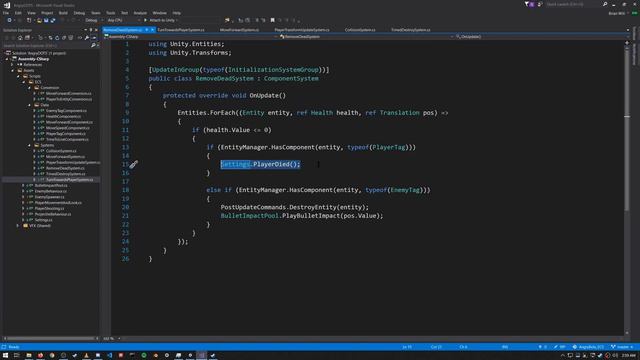 Unity ECS Angry Bots demo - full code walkthrough смотреть онлайн