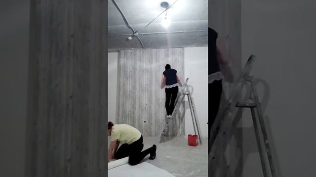 Как поклеить обои быстро! смотреть онлайн