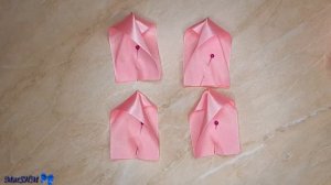 Большой бант из ленты 5 см. Мастер-класс Канзаши.