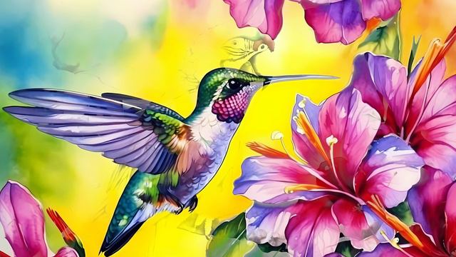Lofi Birds & Flowers Will Relax You [Meditate Focus Work Study] смотреть онлайн