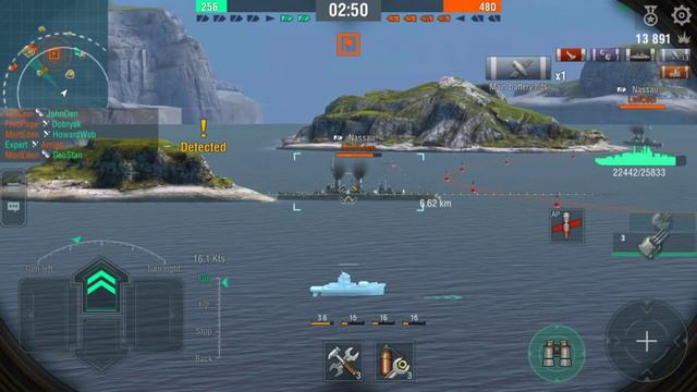 WORLD OF WARSHIPS BLITZ GAMEPLAY (ANDROID, IOS) #3 - YOUTUBE WALKTHROUGH! смотреть онлайн