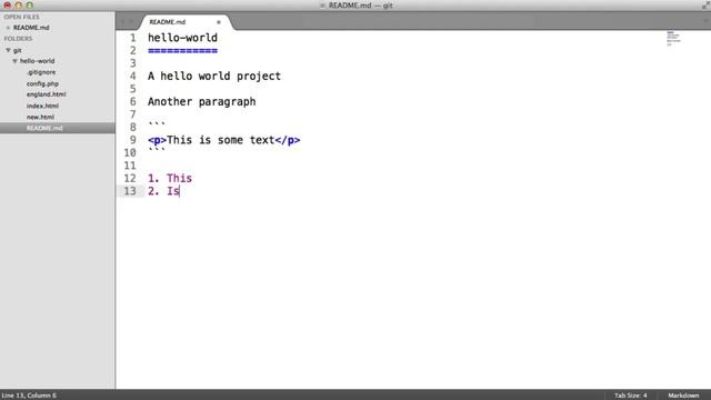 Git & GitHub 11 Readme File смотреть онлайн