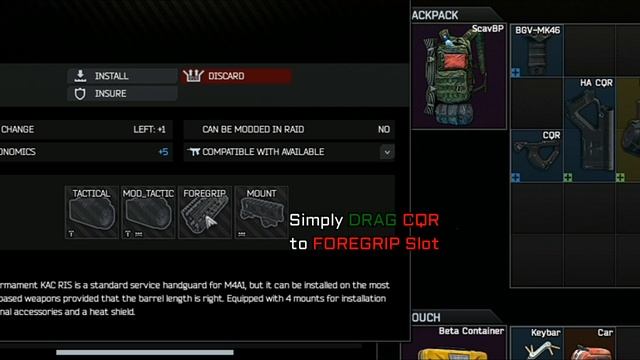 Outdated - Escape from tarkov How to attach HERA ARMS CQR Pistol GRIP p90 lookalike смотреть онлайн