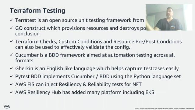 Testing with Terraform смотреть онлайн